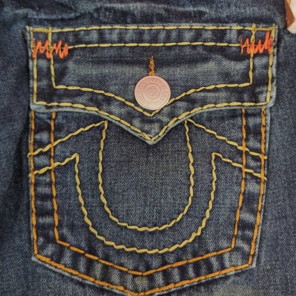 True Religion Boot Cut Jeans Size 27 Inseam 33 New with Tags - Picture 10 of 12